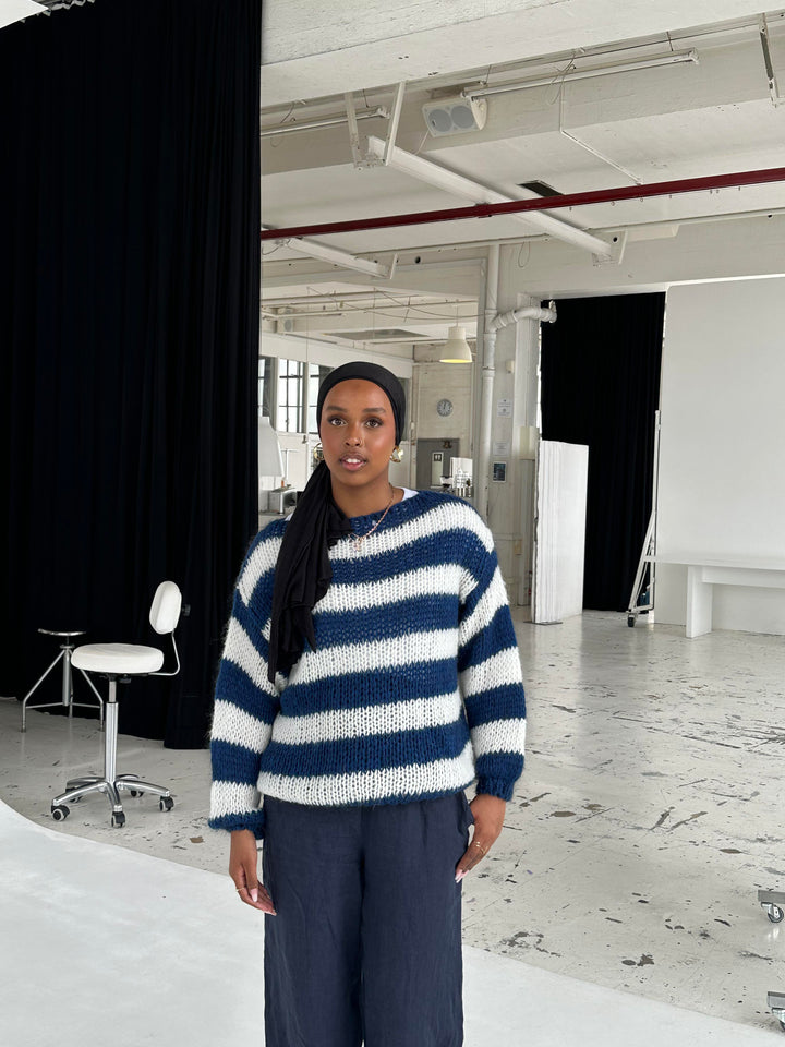 Lydia | Stylischer Gestreifter Pullover für Damen - Elle Zürich