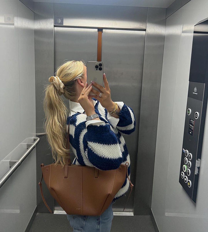 Lydia | Stylischer Gestreifter Pullover für Damen - Elle Zürich