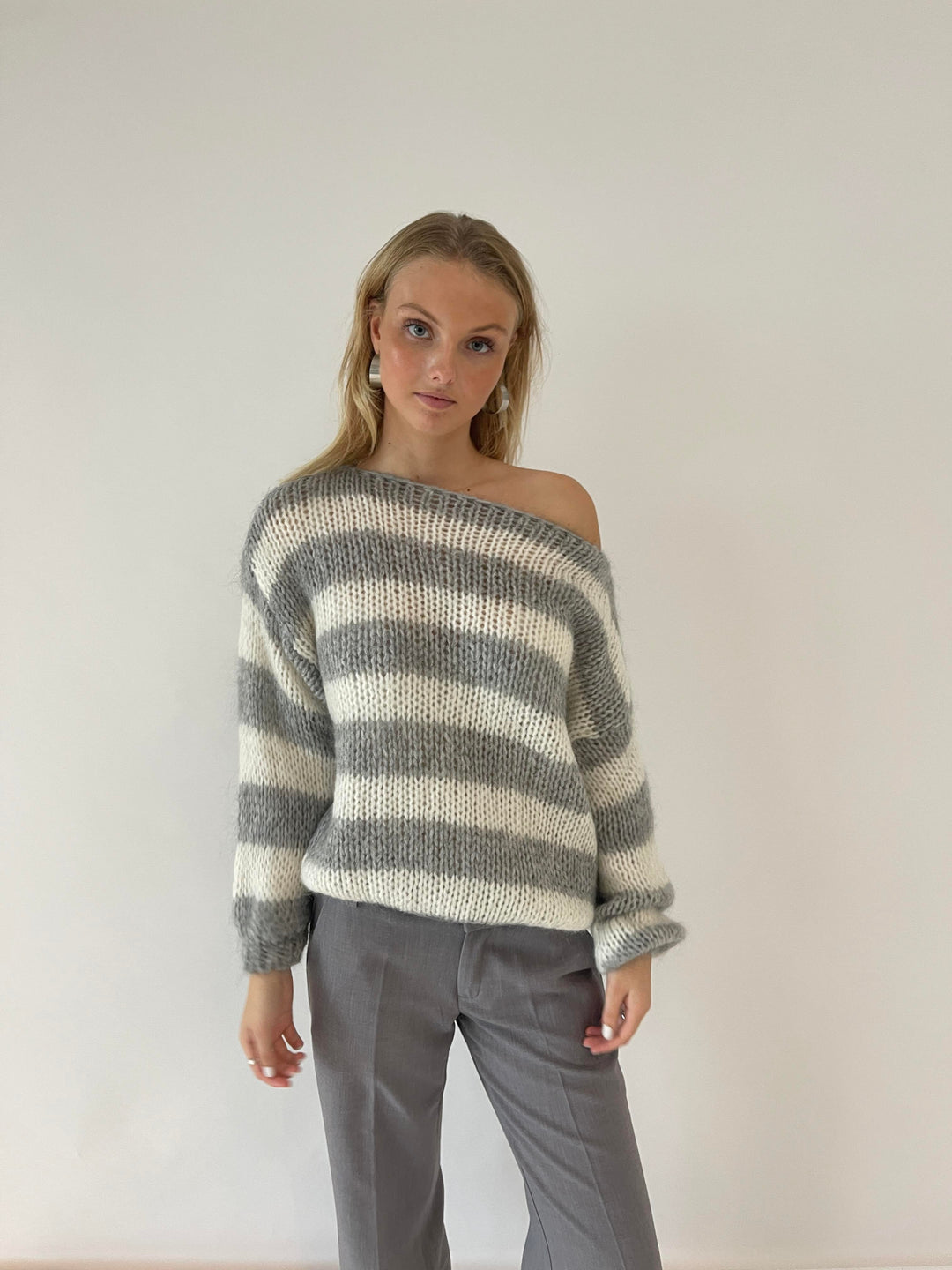 Lydia | Stylischer Gestreifter Pullover für Damen - Elle Zürich