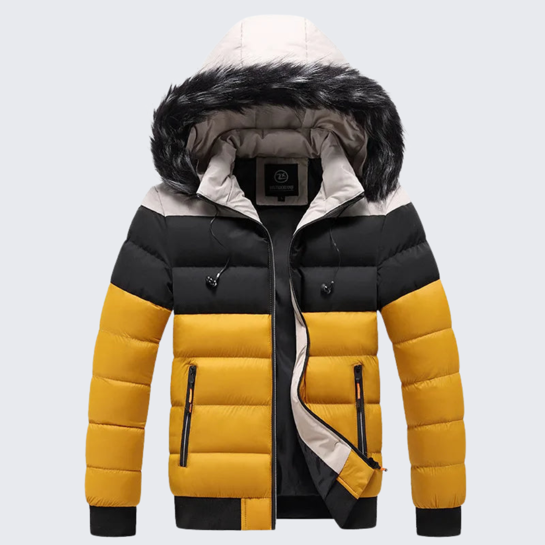Lars | Warme Winterjacke mit Kapuze - Elle Zürich