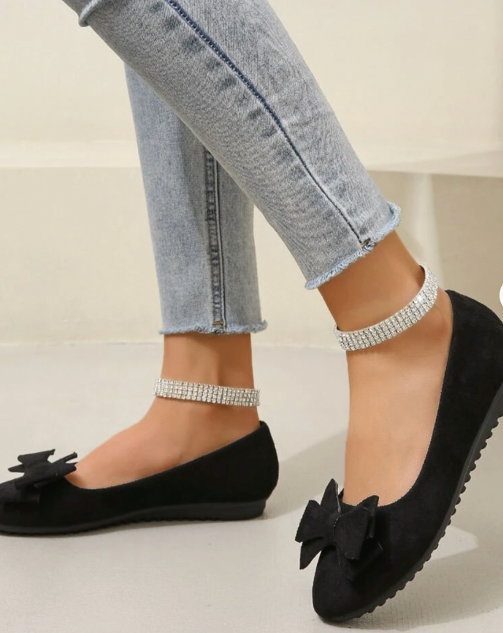 Helga | Bequeme Damen Slipper mit Schleifendetail - Elle Zürich