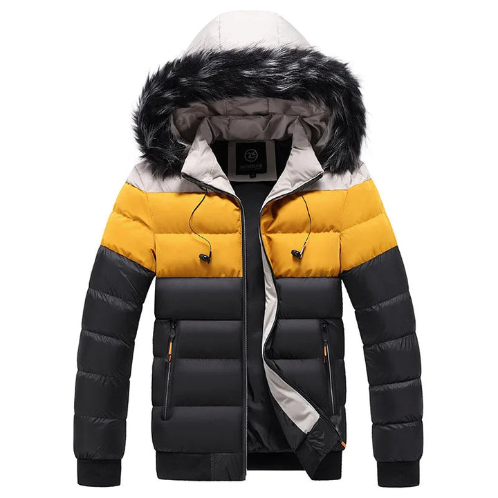 Lars | Warme Winterjacke mit Kapuze - Elle Zürich