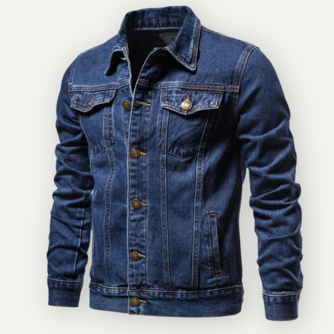 Nils | Herren Winter-Denimjacke mit warmem Futter - Elle Zürich