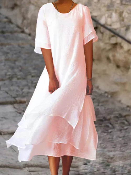 Jessica | Leichtes Kleid mit Kurzarm - Elle Zürich