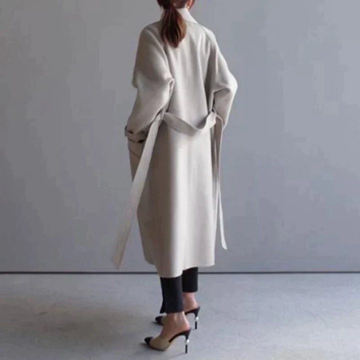 Lydiaa | Damen Oversized Langmantel mit Seitentaschen - Elle Zürich