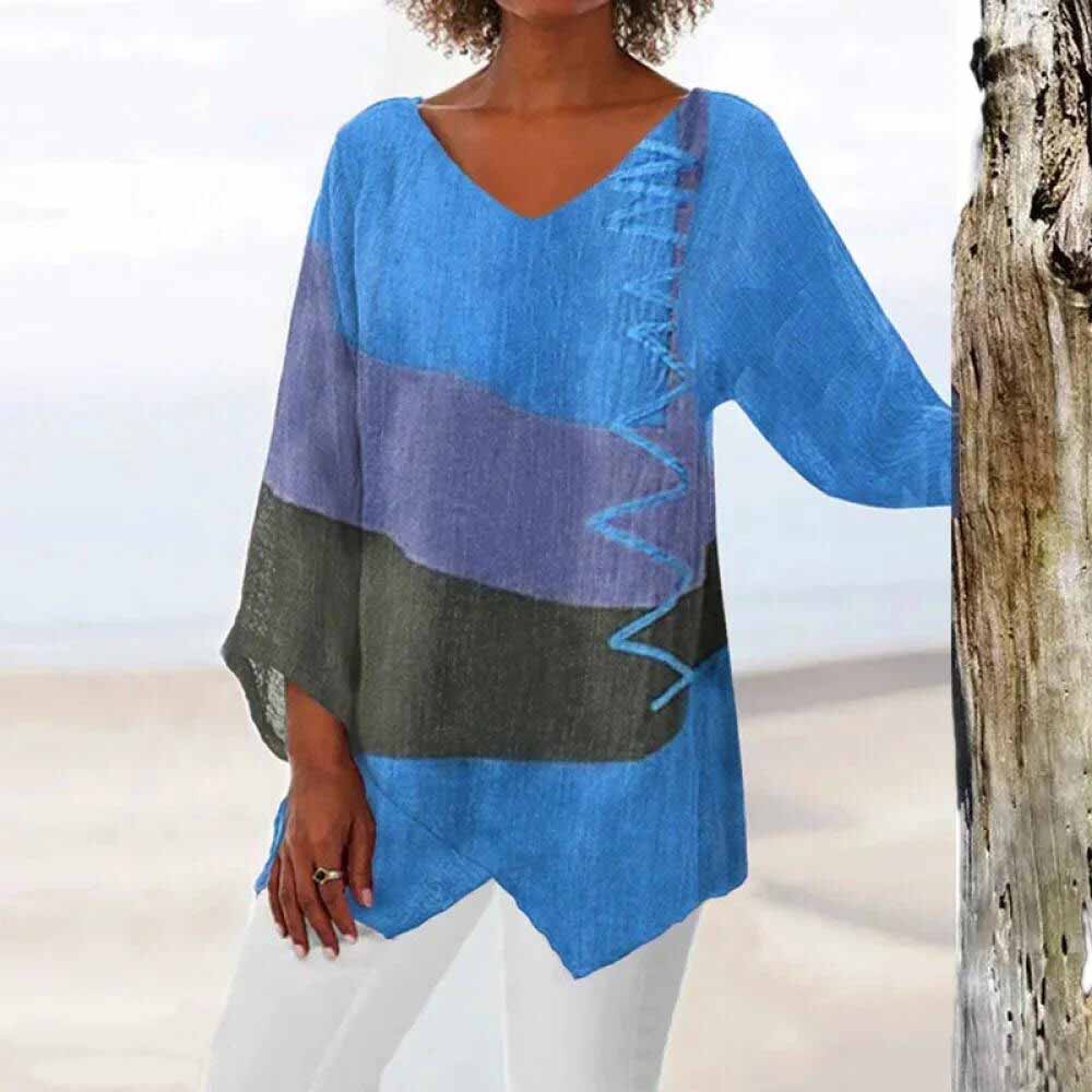 Renate | Elegantes Sommer-Top mit Bauchbedeckung - Elle Zürich
