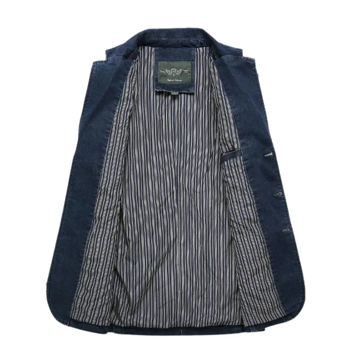Stefan | Herren Denim-Blazer für einen Lässigen Look