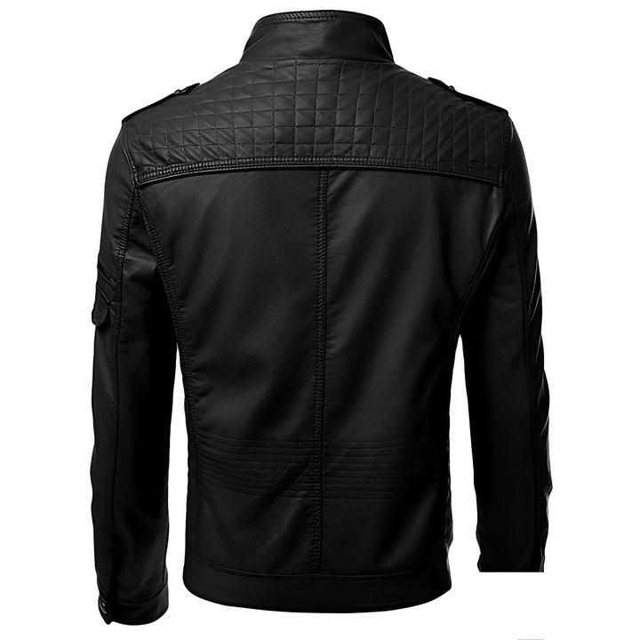 Georg | Herren Slim Fit Kunstlederjacke - Elle Zürich