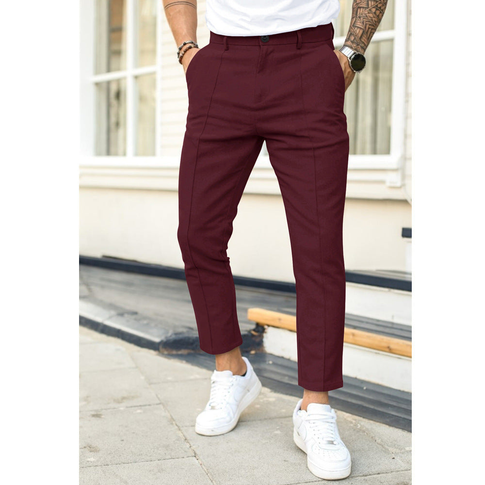 Jakob | Herren Slim Fit Knöchellange Hose - Elle Zürich