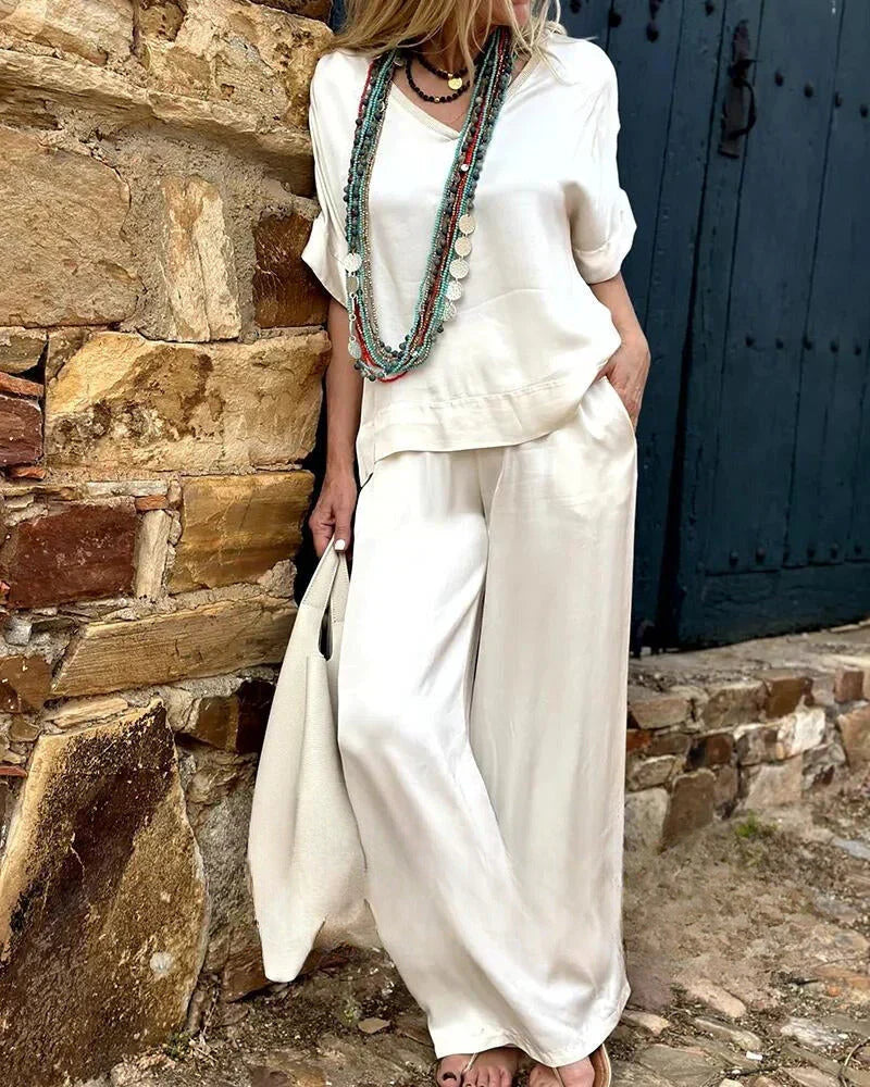 Sabina | Stylisches Lässiges Hosen-Set - Elle Zürich