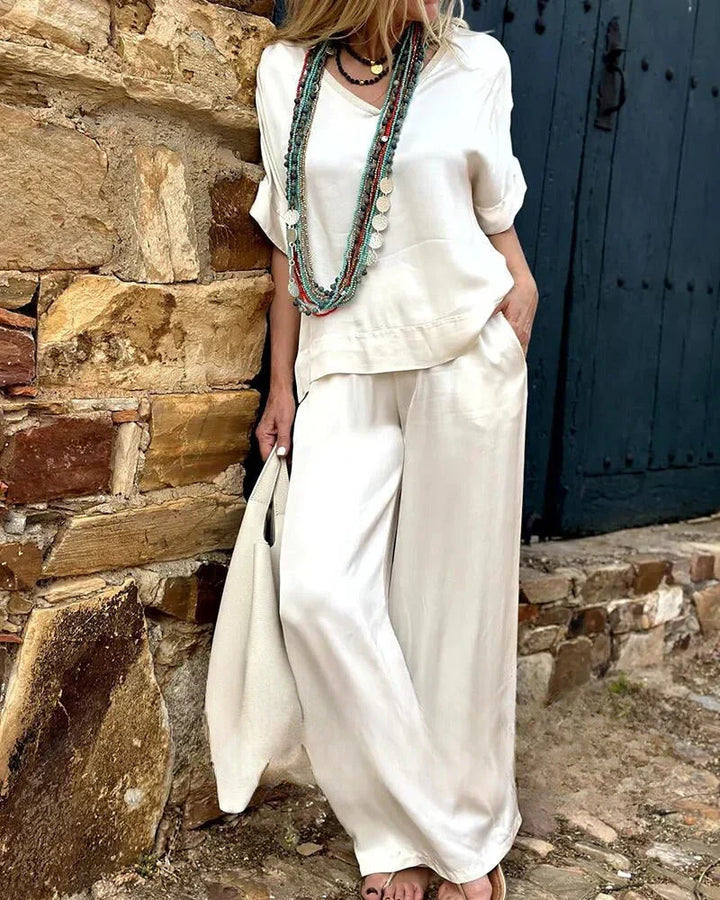 Sabina | Stylisches Lässiges Hosen-Set - Elle Zürich