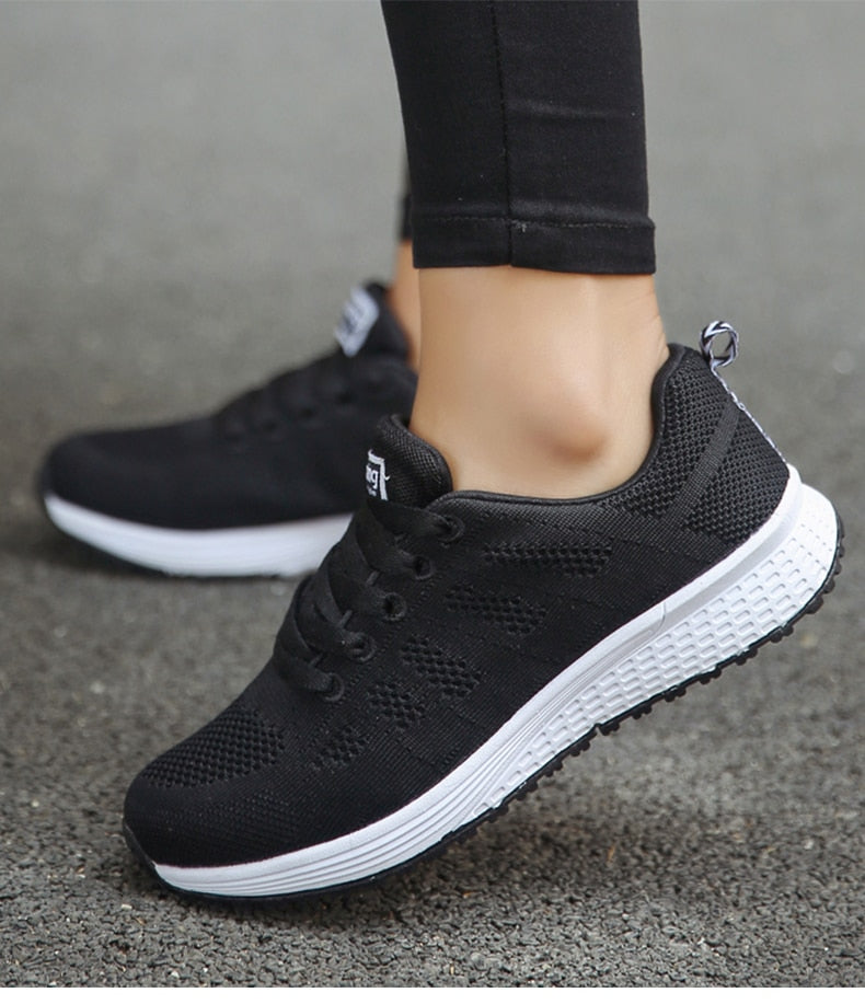 Isabella | Leichte Atmungsaktive Damen Freizeitsneaker zum Gehen - Elle Zürich