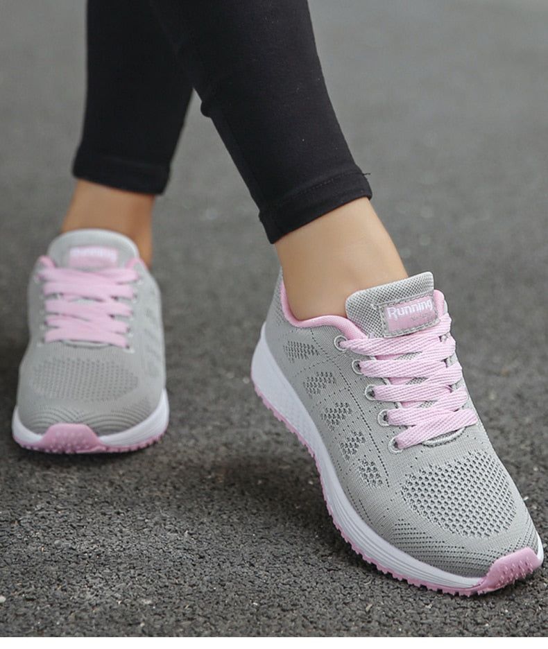 Isabella | Leichte Atmungsaktive Damen Freizeitsneaker zum Gehen - Elle Zürich