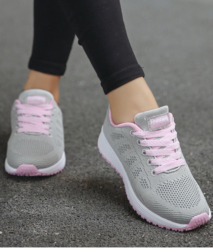 Isabella | Leichte Atmungsaktive Damen Freizeitsneaker zum Gehen - Elle Zürich