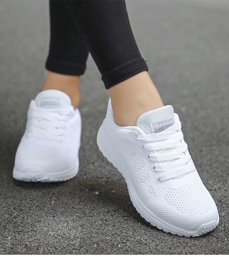 Isabella | Leichte Atmungsaktive Damen Freizeitsneaker zum Gehen - Elle Zürich