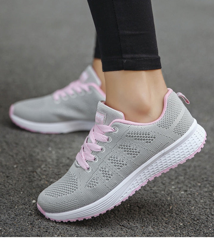 Isabella | Leichte Atmungsaktive Damen Freizeitsneaker zum Gehen - Elle Zürich