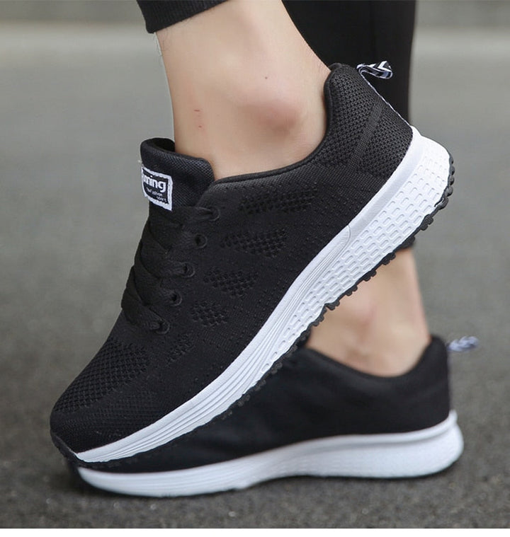 Isabella | Leichte Atmungsaktive Damen Freizeitsneaker zum Gehen - Elle Zürich