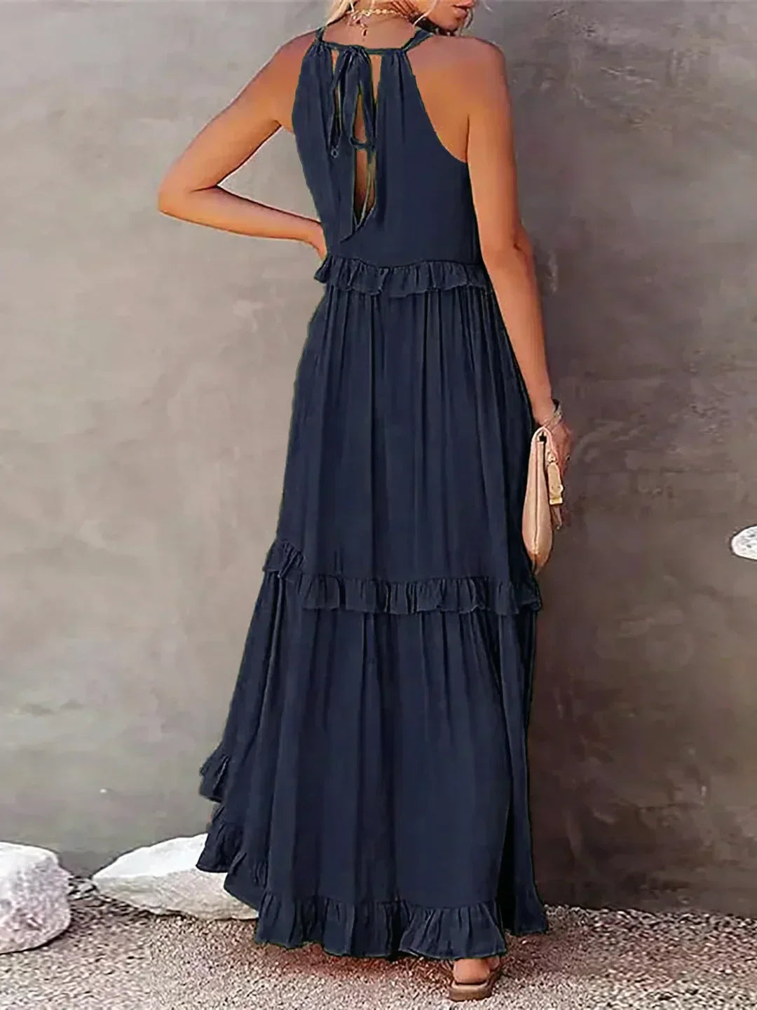 Viola | Elegantes Maxi-Sommerkleid - Elle Zürich