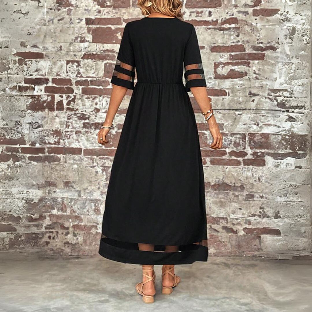 Claudia | Stilvolles Elegantes Maxikleid - Elle Zürich