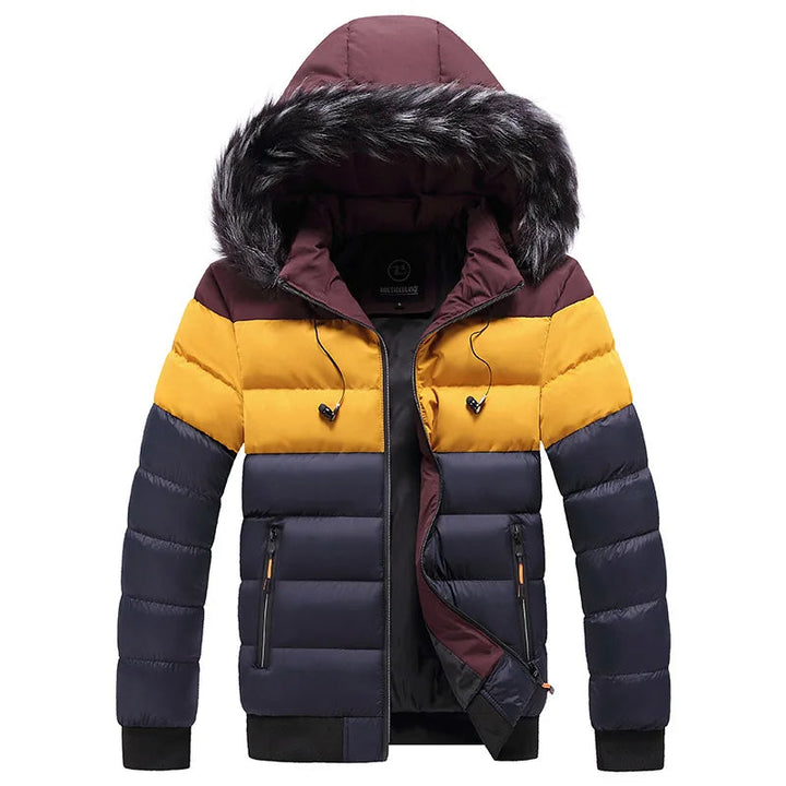Lars | Warme Winterjacke mit Kapuze - Elle Zürich