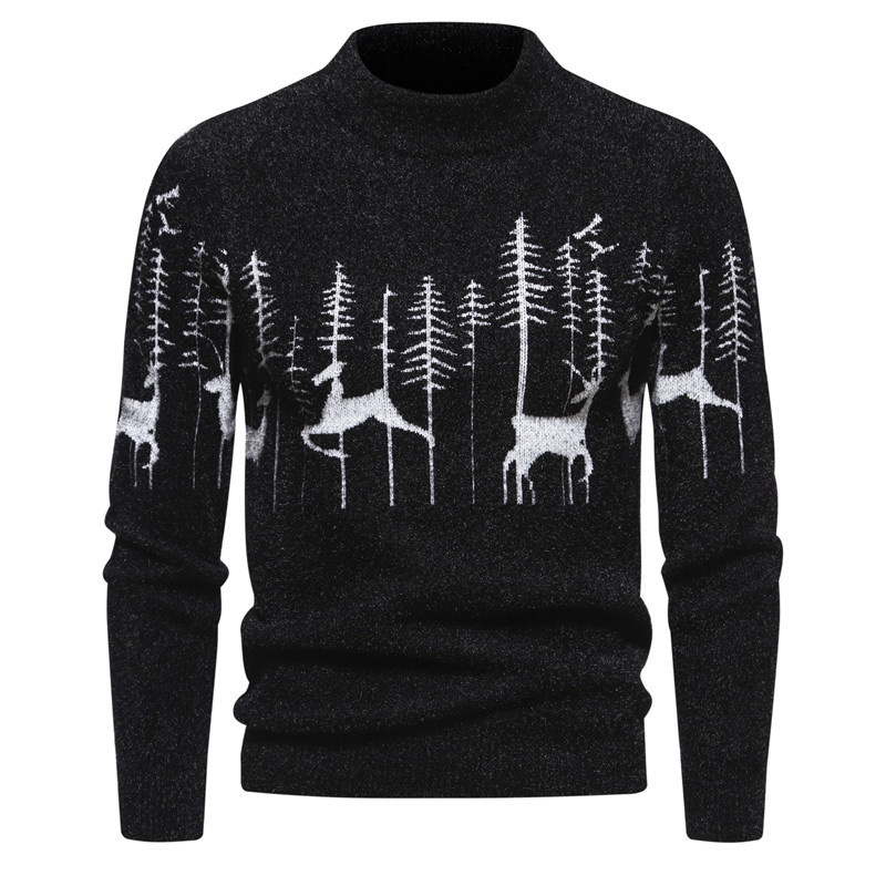 Johann | Herren Wintersweater mit Rentiermuster - Elle Zürich