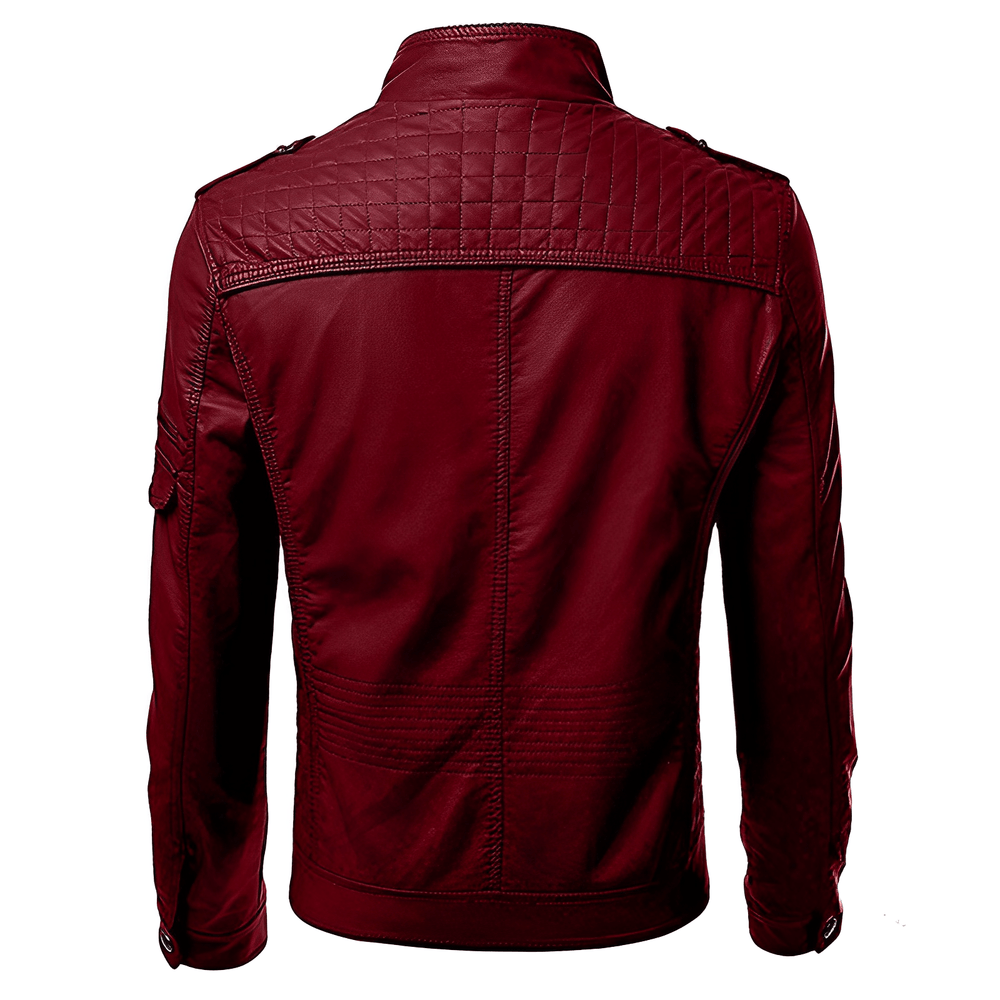 Georg | Herren Slim Fit Kunstlederjacke - Elle Zürich