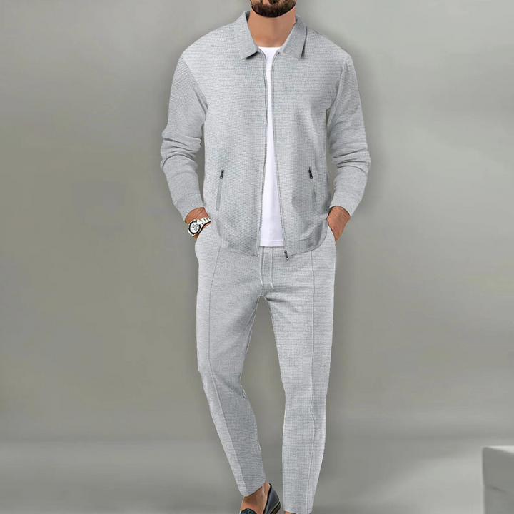 Florian | Herren Casual Zip-Up Jacken und Hosen Set - Elle Zürich