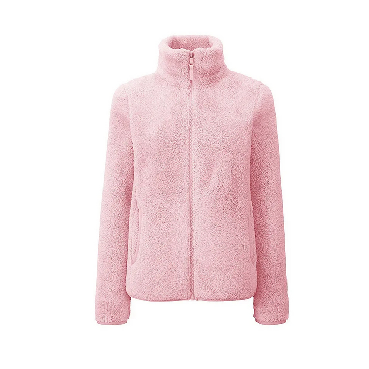 Carolin | Damen Winter-Fleecejacke mit Reißverschluss - Elle Zürich