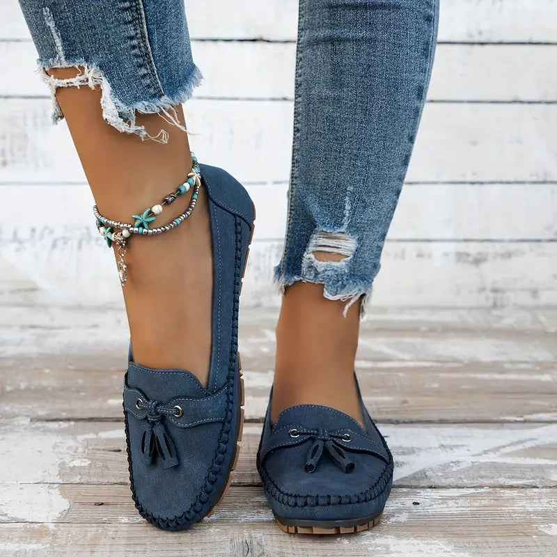 Martina | Komfortable Vintage Loafers Damen - Elle Zürich