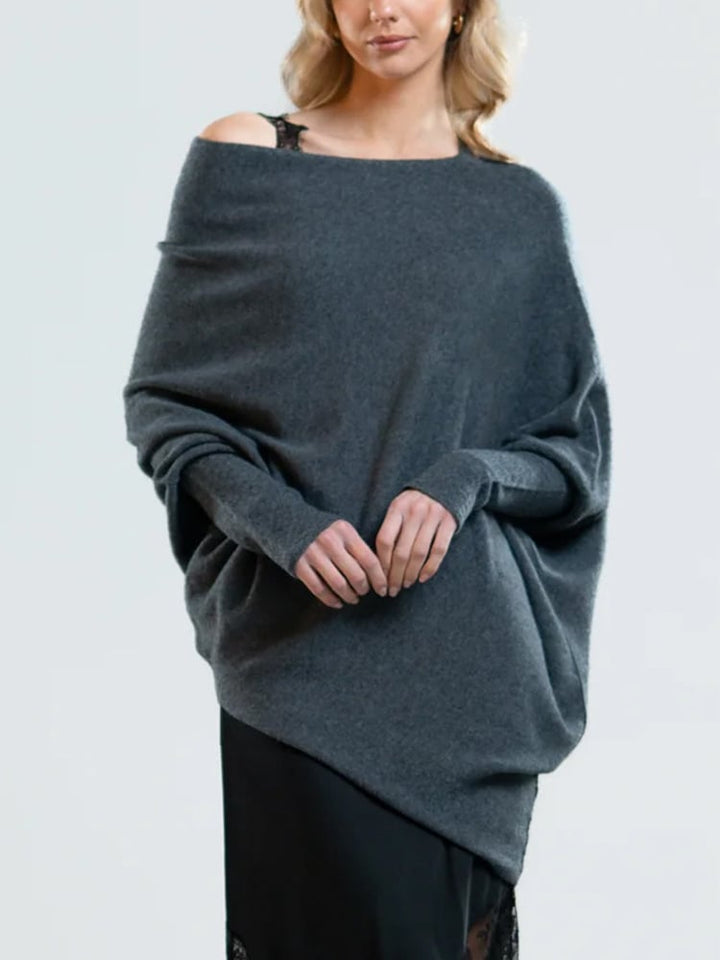 Karin | Eleganter Damenpullover mit Off-Shoulder-Stil - Elle Zürich