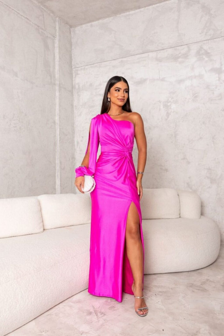 Theresa | Elegantes Abendkleid mit Ein-Schulter-Design - Elle Zürich