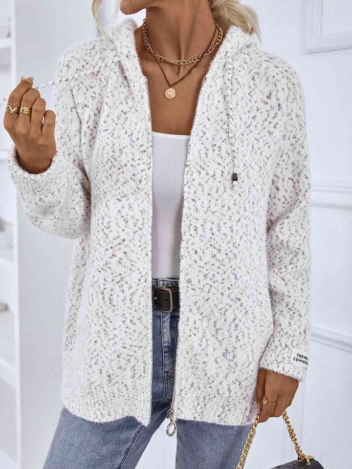Melanie | Damen Winter-Cardigan mit Reißverschluss - Elle Zürich