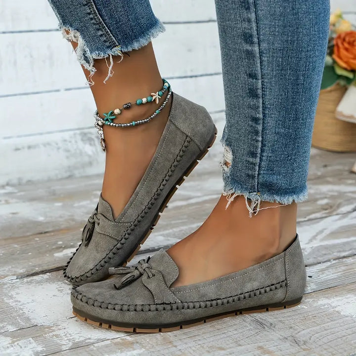 Martina | Komfortable Vintage Loafers Damen - Elle Zürich