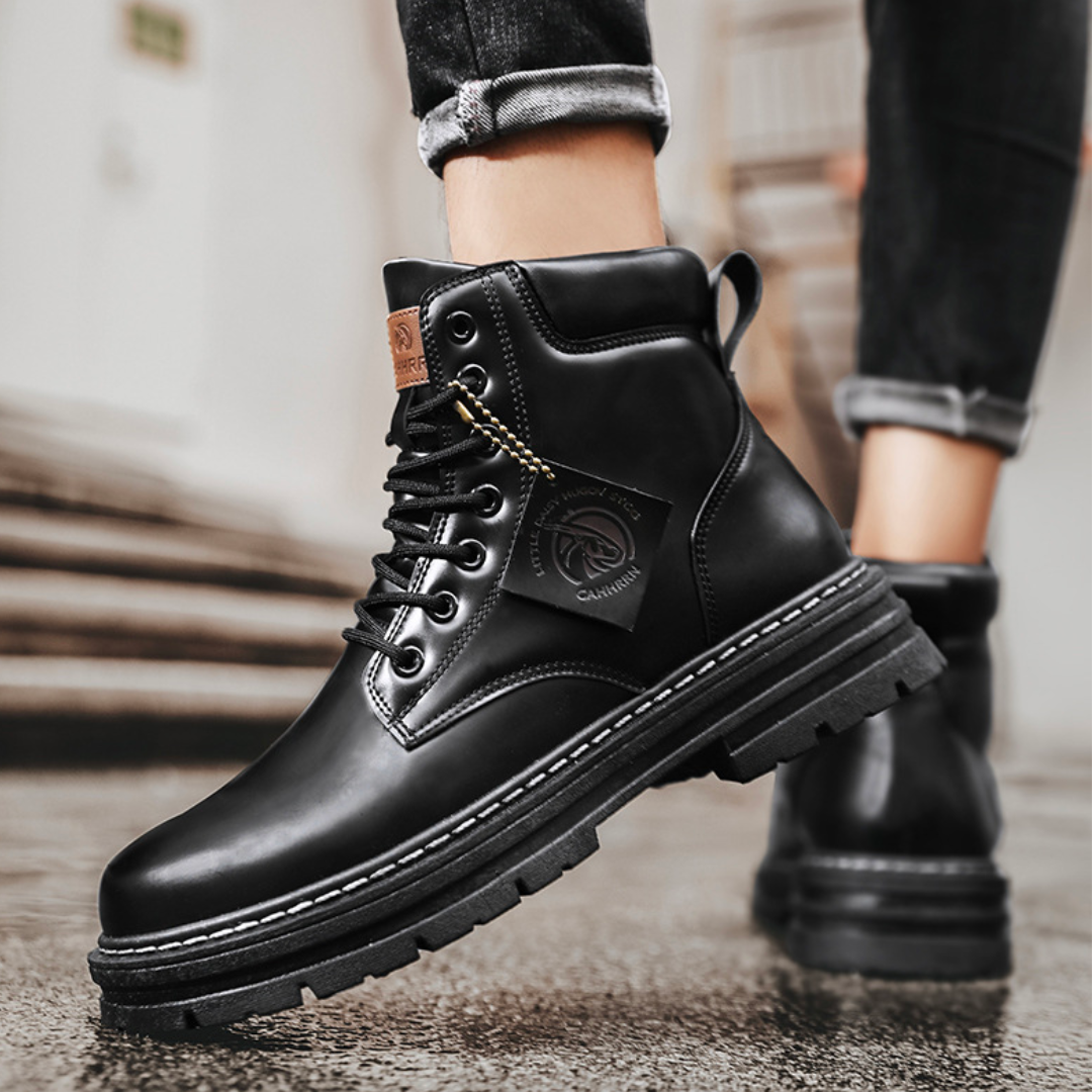 Patrick | Lederstiefel für Herrenkomfort