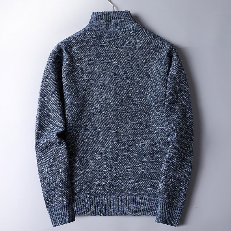 Dominic | Herren Warmer Winterpullover mit Quarter-Zip - Elle Zürich