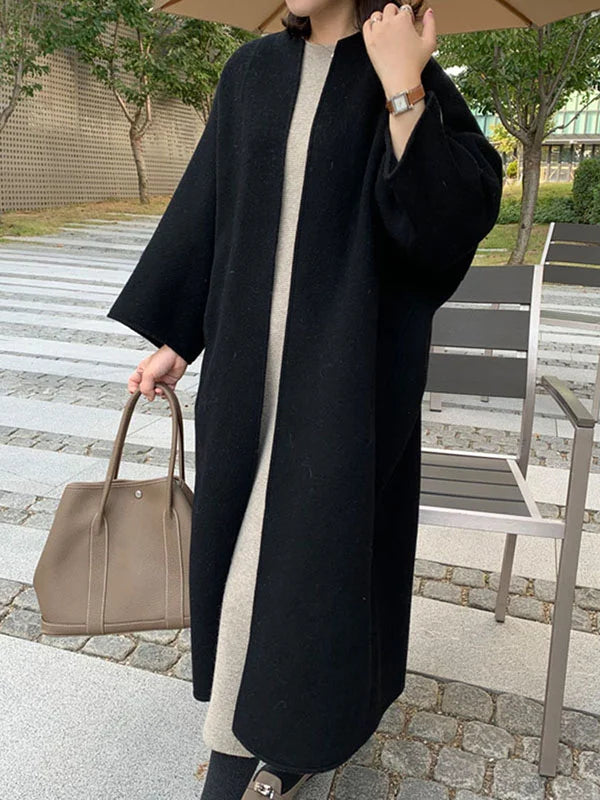 Angela | Damen Winter-Langmantel im minimalistischen Stil - Elle Zürich