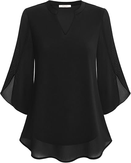 Johanna | Luftige Stylische Damenbluse Leicht - Elle Zürich