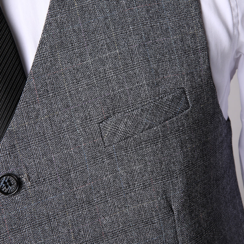 Theo | Stilvoller Herren Winter Business Dreiteiliger Anzug - Elle Zürich