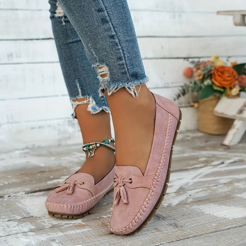 Martina | Komfortable Vintage Loafers Damen - Elle Zürich