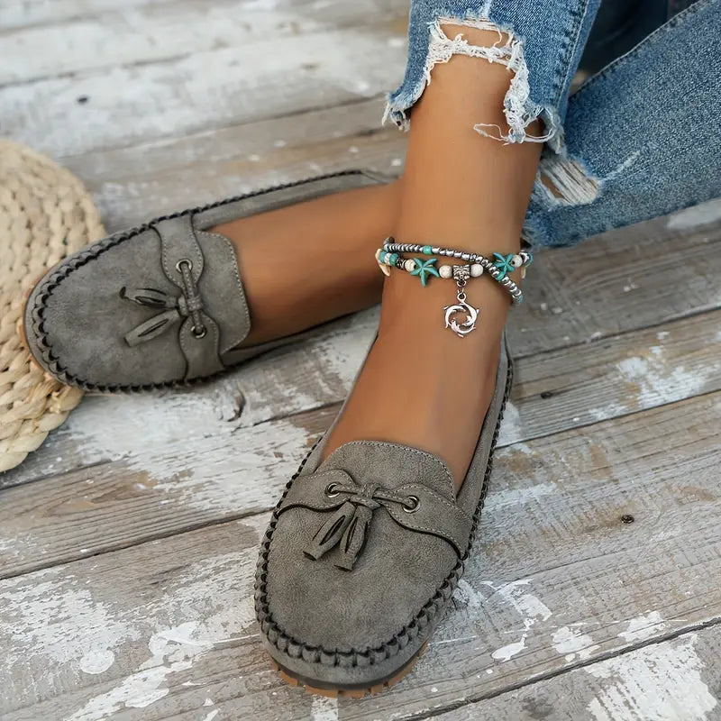 Martina | Komfortable Vintage Loafers Damen - Elle Zürich