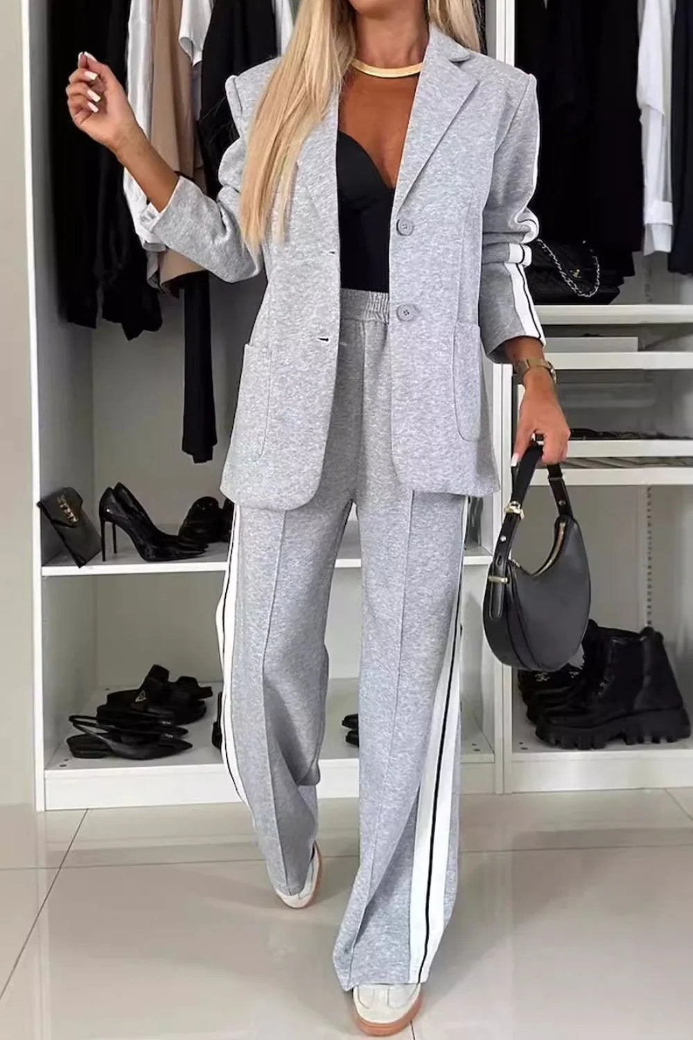 Kirsten | Damen Winter-Jogginghose und Blazer-Set - Elle Zürich
