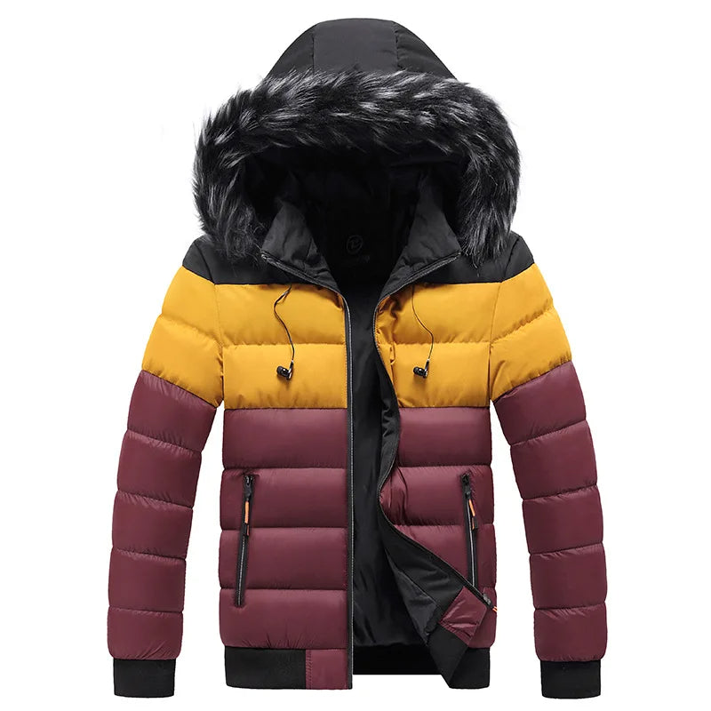 Lars | Warme Winterjacke mit Kapuze - Elle Zürich