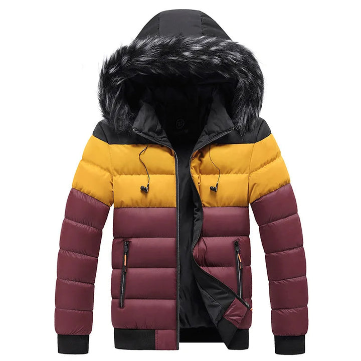 Lars | Warme Winterjacke mit Kapuze - Elle Zürich