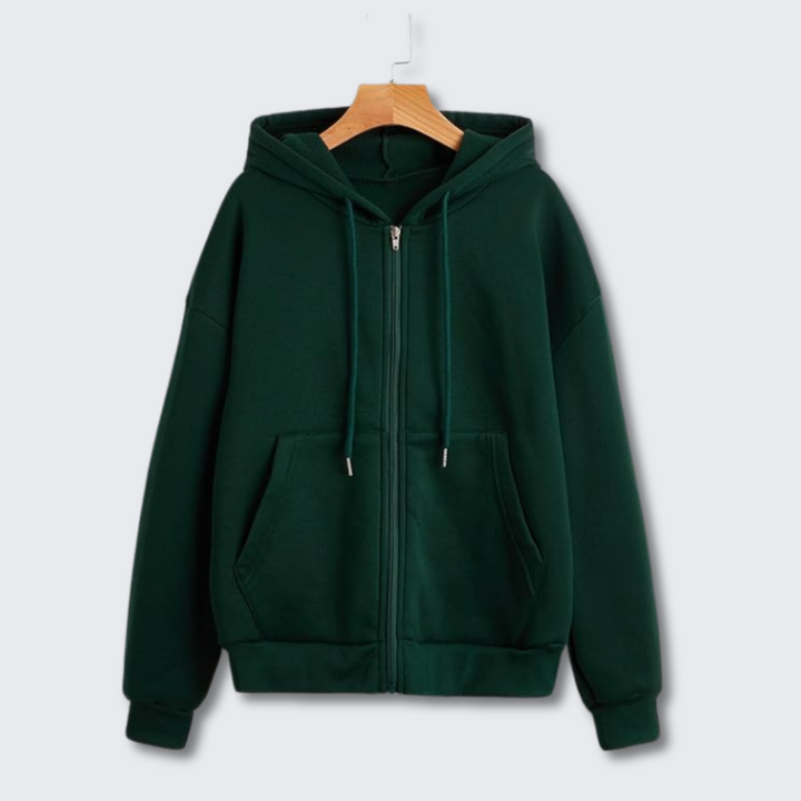 Lara | Stylischer Freizeit-Hoodie mit Reißverschluss - Elle Zürich