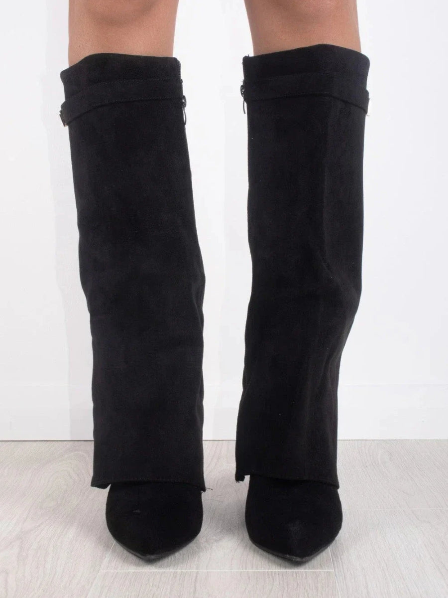 Susanne | Spitzzehen Knielange Stiefel Damen