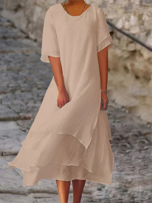 Jessica | Leichtes Kleid mit Kurzarm - Elle Zürich