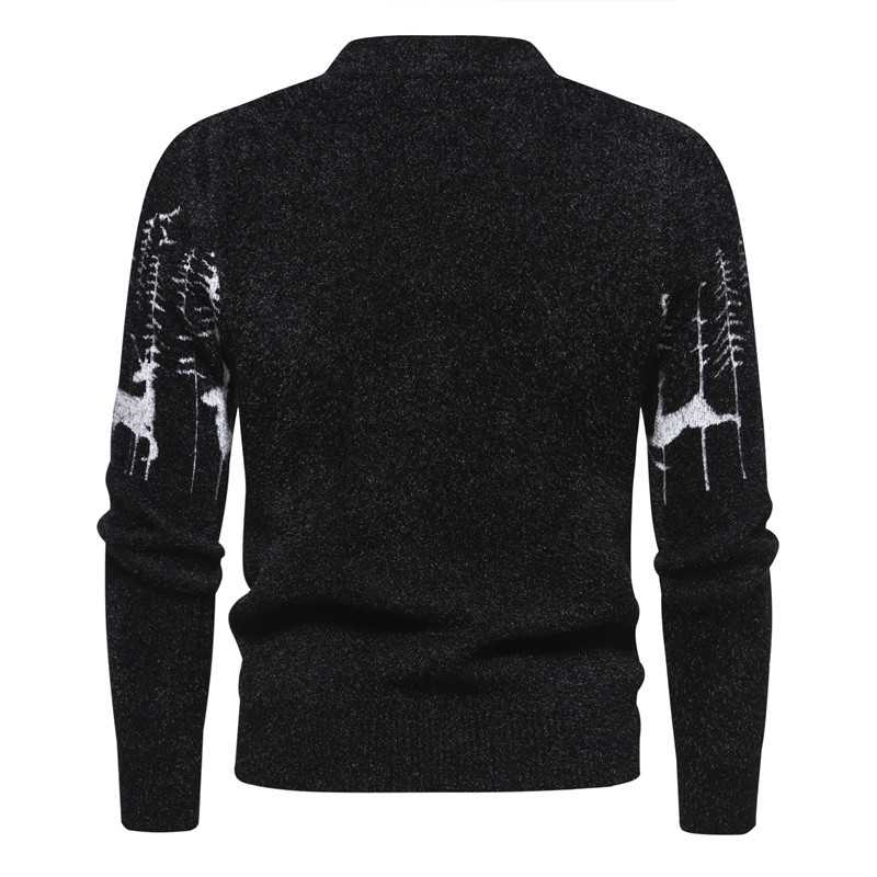 Johann | Herren Wintersweater mit Rentiermuster - Elle Zürich