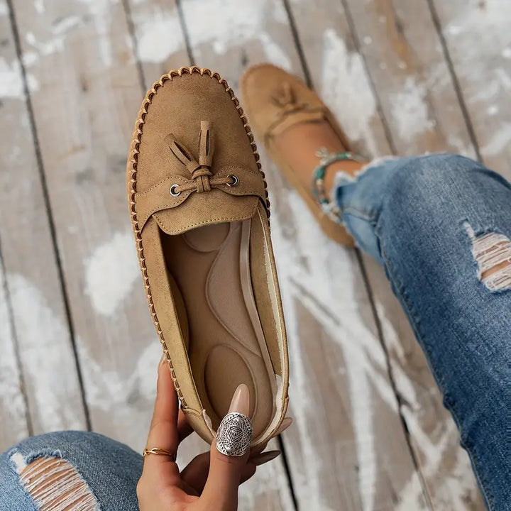 Martina | Komfortable Vintage Loafers Damen - Elle Zürich