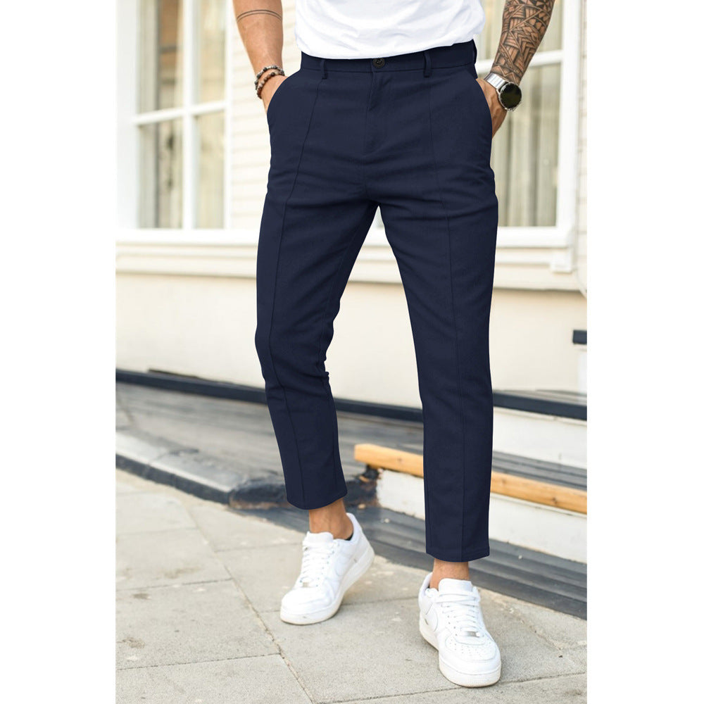 Jakob | Herren Slim Fit Knöchellange Hose - Elle Zürich