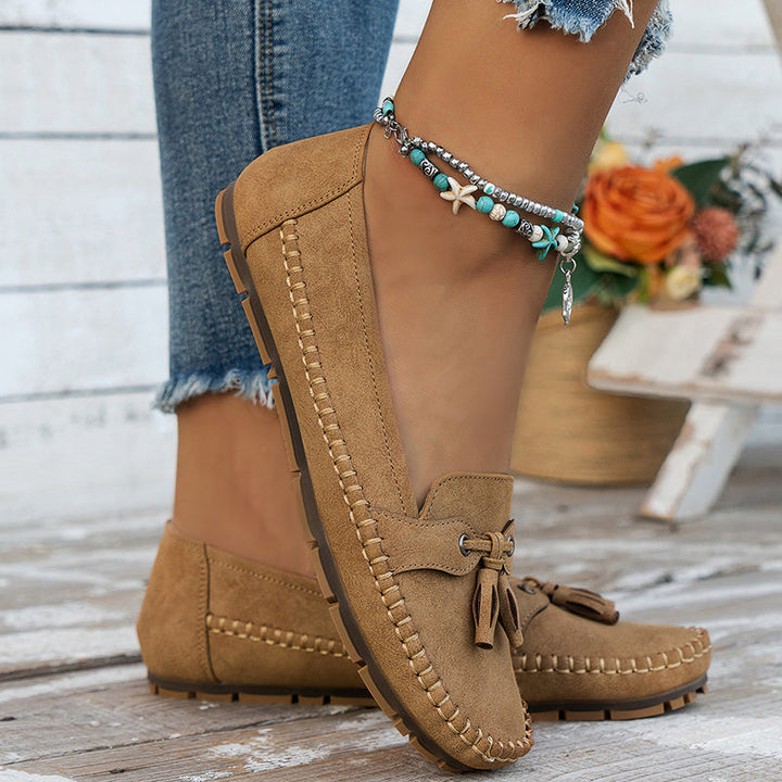 Martina | Komfortable Vintage Loafers Damen - Elle Zürich
